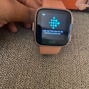 Fitbit Versa Pink Rose Gold!